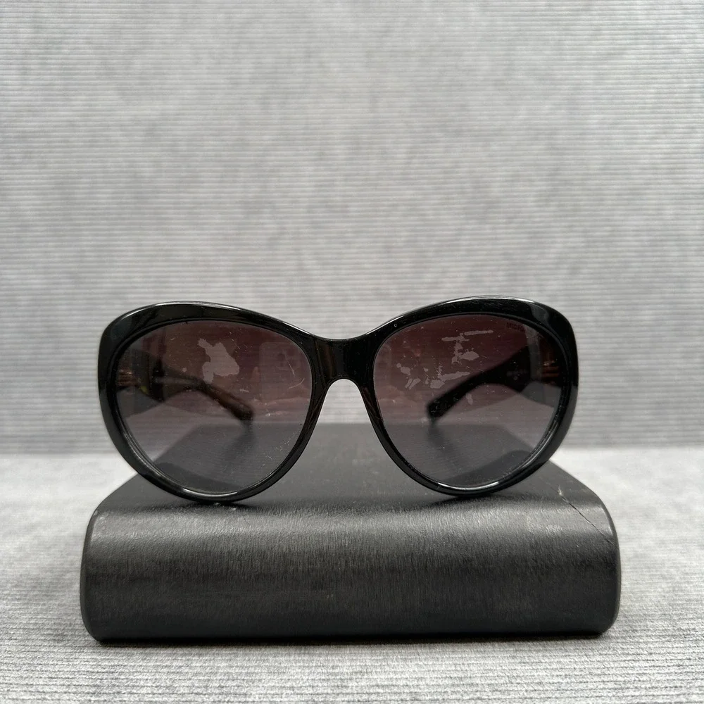 Michael Kors MK2002MB Paris Black Butterfly‎ Sunglasses Crystal Baguette Details